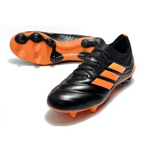 Kopačky Pánské Adidas Copa 19.1 FG – oranžový Černá